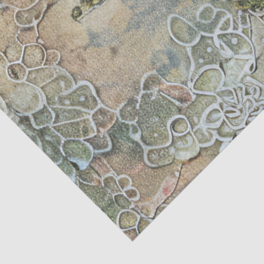 大規模な動揺してヴィンテージフローラの分離 薄葉紙 (詳細)