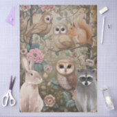 大規模な森林生物のフローラ切り離し 薄葉紙 (クラフト)