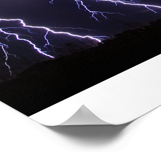 大規模な稲妻攻撃 ポスター (角)