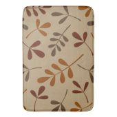 大規模な組み合わせ紅葉デザイン バスマット (正面縦)