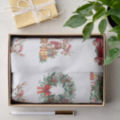 大規模な装飾的なクリスマスのイラストの切り離し 薄葉紙 (ギフト)