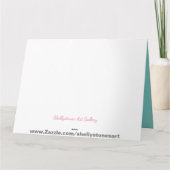 大規模な「ハッピーイースター」ドライブのパーソナライズ カード (裏面)