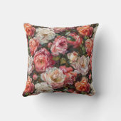 大規模バラ開花装飾用クッション クッション (裏面)