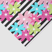 大規模フローラストライプティッシュペーパー 薄葉紙 (詳細)