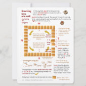 大規模プリントカードゲームルール – 準遊備 招待状 (裏面)