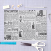 大規模ヴィンテージカタログページ 薄葉紙 (クラフト)