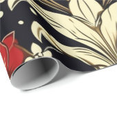 大規模花柄ラッピング紙 ラッピングペーパー (ロールコーナー)