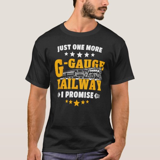 大規模鉄道模型鉄道Gスケール1 Tシャツ (正面)