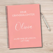 大親愛孫の生涯を綴った手紙 ノートブック