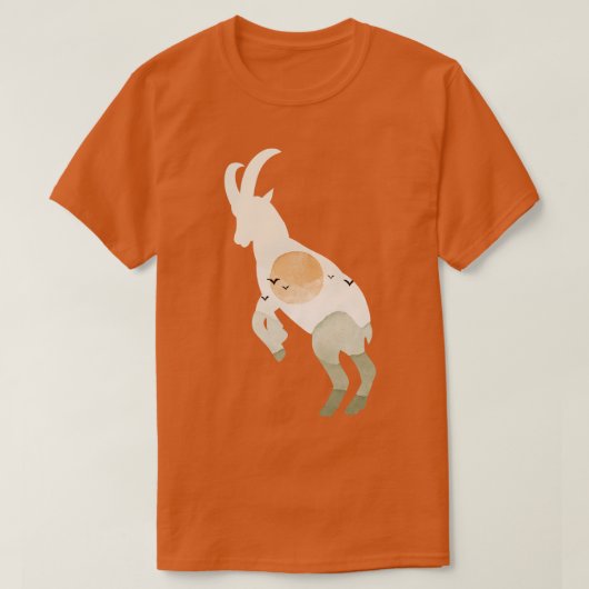 大角羊1 Tシャツ (デザイン正面)
