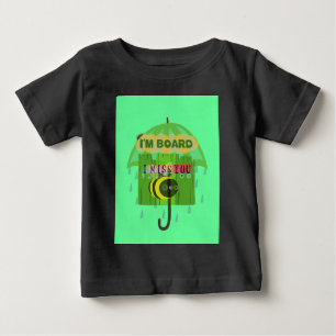大話口よ恋しく思り ベビーTシャツ