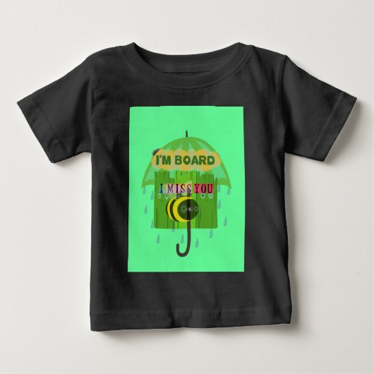大話口よ恋しく思り ベビーTシャツ (正面)