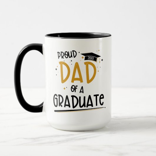 大誇りを持った学パパ マグカップ (左)