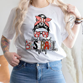 大誇りを持った野球ママ Tシャツ