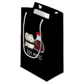 大豆おもしろい味醤油プンダークBG スモールペーパーバッグ (正面アングル)