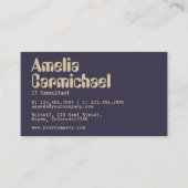 大豆および日食ギーク技術名刺 名刺 (正面)