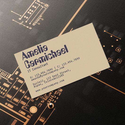 大豆および日食ギーク技術 名刺