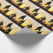 大豆の夕日 ラッピングペーパー (角)