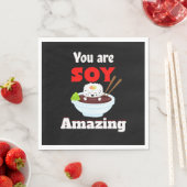 大豆アメージングかわいいすし スタンダードランチョンナプキン (インサイチュ)