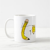 大豆イルストラドールy no trabajo無料グラティス コーヒーマグカップ (左)