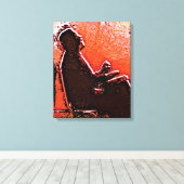 大豆コンゲロ キャンバスプリント (インサイチュ (ウッドフロア))