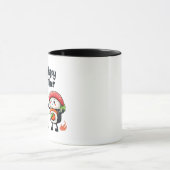 大豆ハッピーズすしかわいい食日本の品 マグカップ (中央)