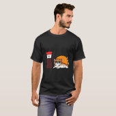 大豆ペルシャ猫寿司 Tシャツ (正面フル)