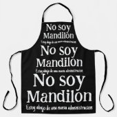 大豆マンディロン、エストイ・アバホ・デ・ウナウエバのアドミニストなし エプロン (正面)