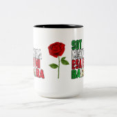大豆メキシカーナ美バンデラコーヒーマグ ツートーンマグカップ (中央)