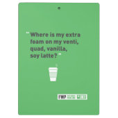 大豆Latté クリップボード (裏面)