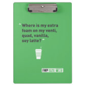 大豆Latté クリップボード (正面)