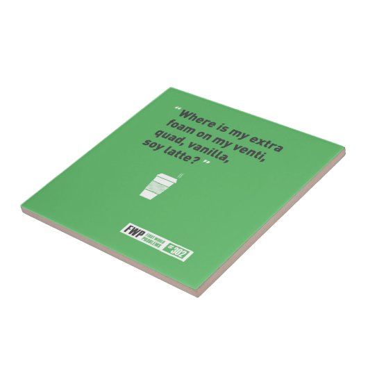 大豆Latté タイル (側面)