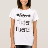 大豆Mujer Fuerte Tシャツ (正面)