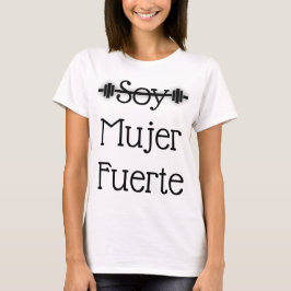 大豆Mujer Fuerte Tシャツ