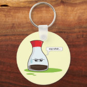 大豆What キーホルダー (正面)