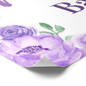 大象ウェルカムサイン、ガールシャワーポスター ポスター (角)