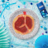 大赤ザクロ  ペーパープレート (パーティー)