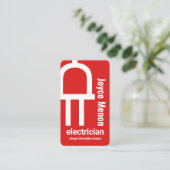 大赤電力プラグ 名刺 (スタンド正面)