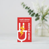 大赤電力プラグ 名刺 (スタンド正面)