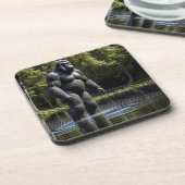 大足の水中での反射 コースター (左側)