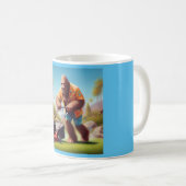 大足の草刈り コーヒーマグカップ (正面右)