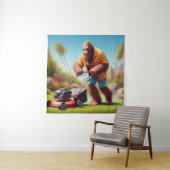 大足の草刈り タペストリー (インサイチュ)