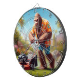 大足の草刈り ダーツボード (正面右)