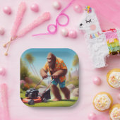 大足の草刈り ペーパープレート (パーティー)