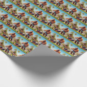 大足の草刈り ラッピングペーパー (角)