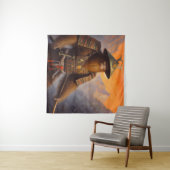 大足サムライ タペストリー (インサイチュ(横))