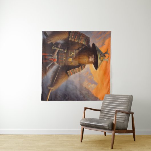 大足サムライ タペストリー (インサイチュ(横))