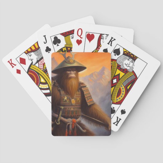 大足サムライ トランプ (裏面)