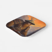 大足サムライ ペーパープレート (傾斜あり)