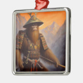 大足サムライ メタルオーナメント (左)